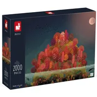 Puzzle 2000 pcs - Automne rouge