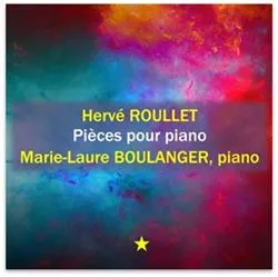 Pièces pour Piano - CD - Feuilles d’album - La Couronne de la Vierge Hervé ROULLET