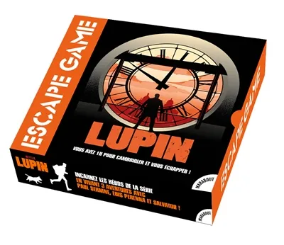 Jeux et Jouets Jeux de société Jeux de logique et casse-tête Boîte Escape Game Lupin Collectif