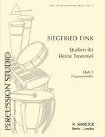 Studies for Snare Drum, Progressiv-Etüden. Side/Snare drum.