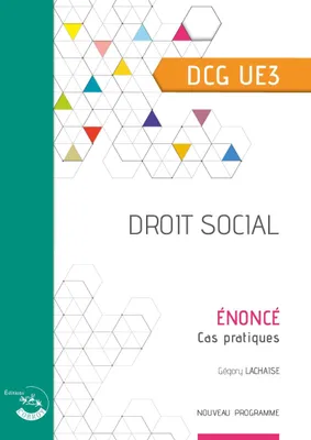 DSCG, 3, Droit social, Ue 3 du dcg