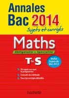 Annales Bac 2014 sujets et corrigés - Maths Terminale S