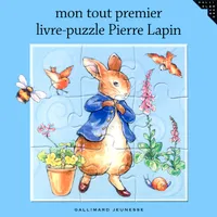 Mon tout premier livre-puzzle Pierre Lapin