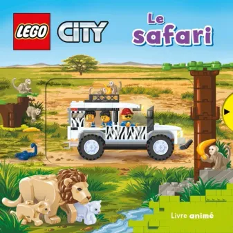 LEGO® City Le safari, Livre animé