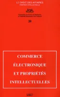 commerce electronique et proprietes intellectuelles, [actes du] colloque, 7 novembre 2000, Paris