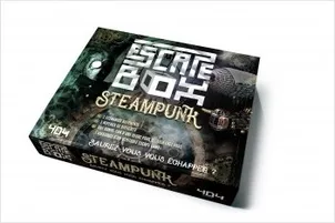 Escape Box Steampunk - Escape game adulte de 3 à 6 joueurs - Dès 14 ans et adulte