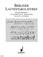 Vol. 4, Berliner Lautentabulaturen, Zwei Handschriften aus der Mitte des 17. Jahrhunderts für Gitarre und Laute. Vol. 4.
