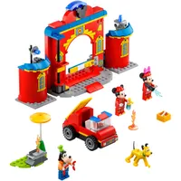 La caserne et le camion de pompiers de Mickey et ses amis Disney