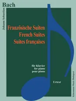 Partition - Bach - Suites françaises - pour piano