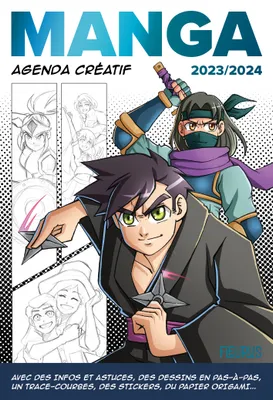 Mon agenda créatif 2023-2024   Manga