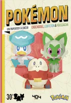 Pokémon Chochodile, Coiffeton & Poussacha - Un papertoy à créer