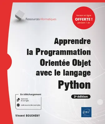 Apprendre la programmation orientée objet avec le langage Python