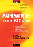 Mathématiques «tout-en-un» ECE 2e année - Cours et exercices corrigés, tout-en-un