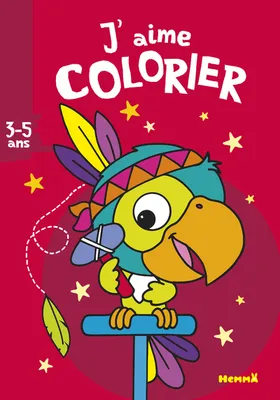 J'aime colorier (3-5 ans) (Perroquet-indien)