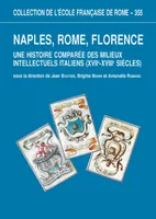 naples, rome, florence : une histoire comparee des milieux intellectuels italien, une histoire comparée des milieux intellectuels italiens, XVIIe-XVIIIe siècles