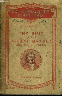 THE RIME OF THE ANCIENT MARINER AND OTHER POEMS.