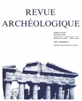 Revue archéologique 1999, n° 1