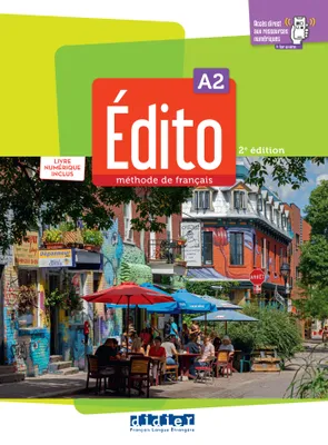 Edito A2 - édition 2022-2024 - Livre + livre numérique + didierfle.app