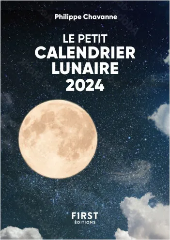 Livres Écologie et nature Nature Jardinage Petit livre de - Calendrier lunaire 2024 Philippe Chavanne