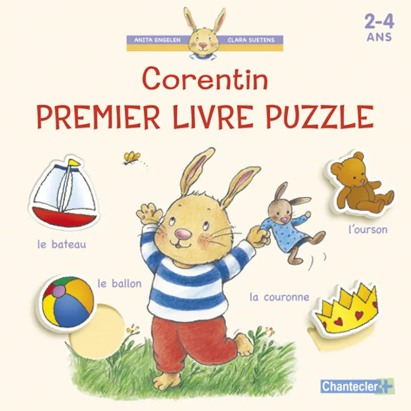 Corentin / premier livre puzzle, 2-4 ans - Zuid nederlandse