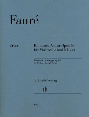 Romance La Majeur Opus 69, Violoncelle et piano