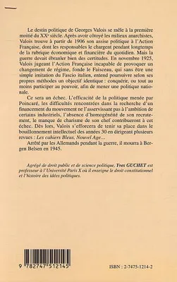 Georges Valois, L'action française, Le Faisceau, La république Syndicale