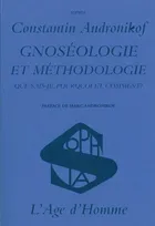 Gnoséologie et méthodologie - que sais-je, pourquoi et comment ?