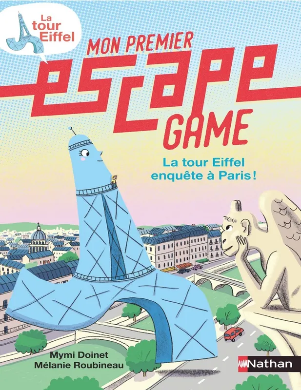 Mon premier escape game, La tour Eiffel enquête à Paris !, La tour eiffel Mymi Doinet