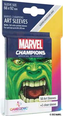 66x91mm - Standard Poker US - Hulk - Marvel Champions