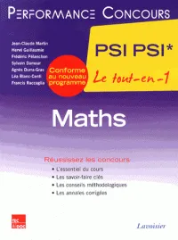 Maths, 2e année PSI PSI*