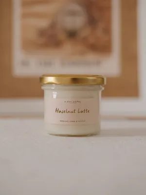Candle - Hazelnut Latte (Small - 125ml)