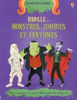 Habille... Monstres, zombies et fantômes - Autocollants Usborne