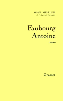 Faubourg Antoine, roman