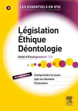 Législation, éthique, déontologie, UE 1.3