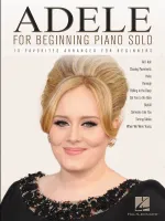Adele For Beginning Piano Solo, piano débutant