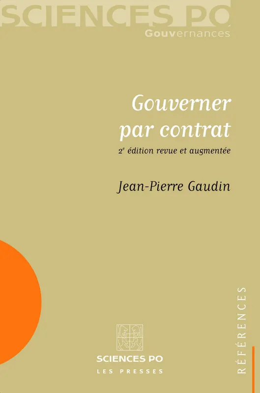 Gouverner par contrat Jean-Pierre Gaudin