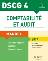 DCG, 4, DSCG 4 - Comptabilité et audit 2019 - Manuel, Manuel