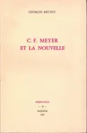 C. F. Meyer et la nouvelle