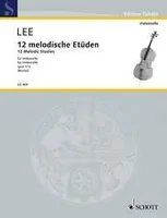 12 Melodic Studies, op. 113. cello.