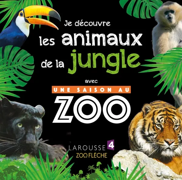Livres Ados et Jeunes Adultes Les Ados Documentaires Animaux Je découvre les animaux de la jungle avec Une saison au zoo Sylvie Bézuel