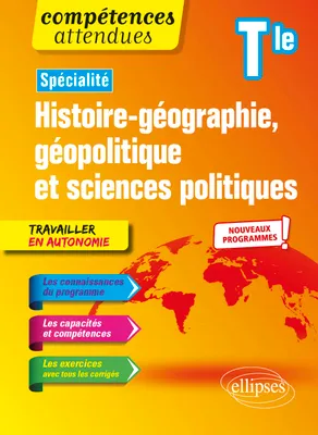 Spécialité Histoire-géographie, géopolitique et sciences politiques - Terminale - Nouveaux programmes