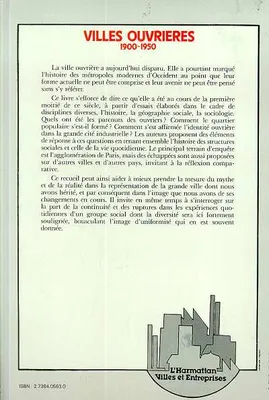 Villes ouvrières, 1900-1950
