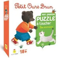 Jeu Petit Ours Brun - Mon premier puzzle à toucher Les animaux