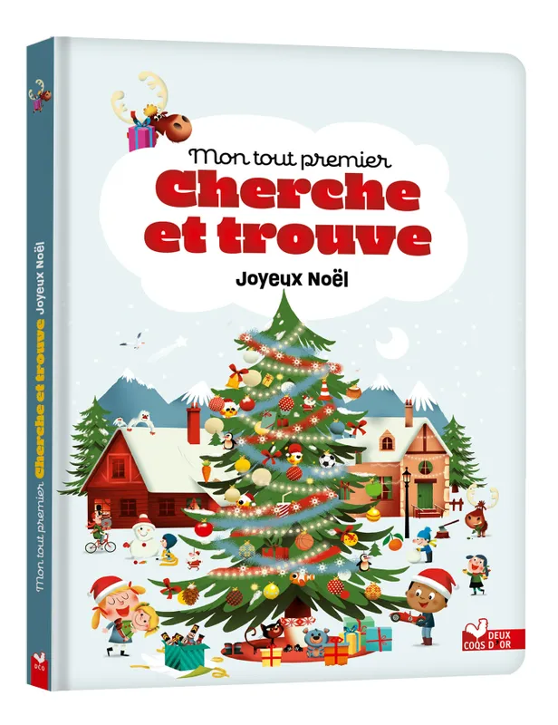 Jeux et Jouets Livres Livres pour les 3-6 ans Cherche et trouve et énigmes Mon tout premier cherche et trouve - Joyeux Noël ! Romain Guyard