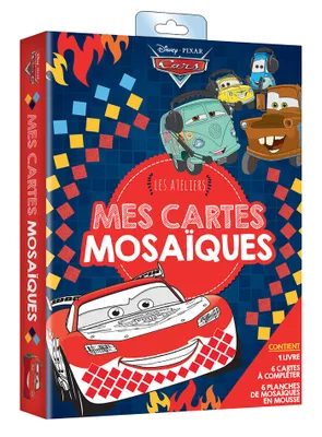 CARS - Pochette Les Ateliers - Mes cartes mosaïques - Disney Pixar, .