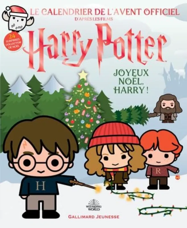 Harry Potter - Le calendrier de l'Avent officiel - Joyeux Noël, Harry !, 24 surprises à découvrir Sophie Lecoq