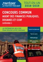 Concours commun Agent des finances publiques, douanes et CCRF - 2018/2019 - Catégorie C - Tout-en-un, Catégorie C