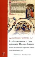 La résurrection de la chair selon saint Thomas d'Aquin, Identité et continuité de la personne humaine