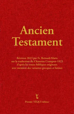 Ancien Testament, Crampon 1923 - 2023