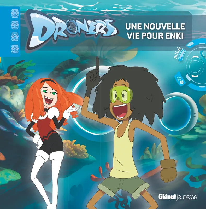 Livres Jeunesse de 3 à 6 ans Albums Droners - Une nouvelle vie pour Enki Sylvain dos Santos